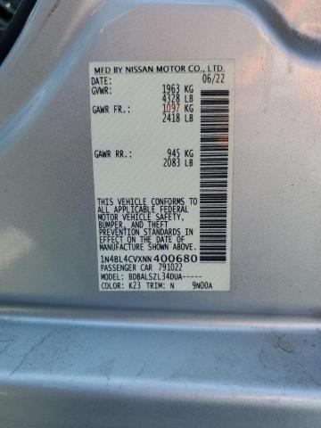 2022 NISSAN ALTIMA SR - 1N4BL4CVXNN400680