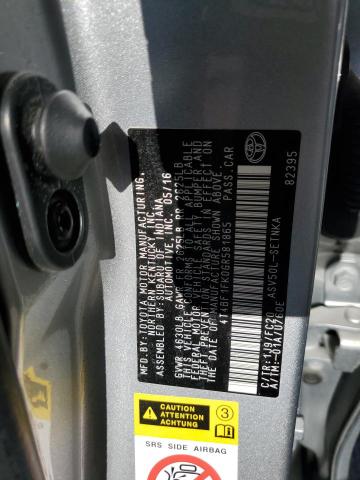 2016 TOYOTA CAMRY LE - 4T4BF1FK0GR581865
