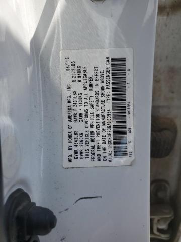 2016 HONDA ACCORD EXL - 1HGCR3F83GA033954