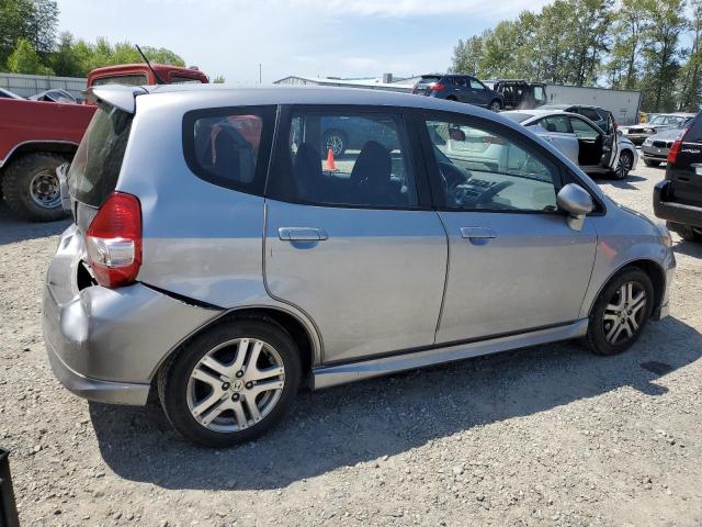 HONDA FIT SPORT 2008 silver  gas JHMGD38698S016550 photo #4