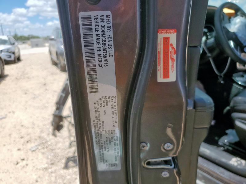2021 JEEP COMPASS LA 3C4NJCBB6MT567616