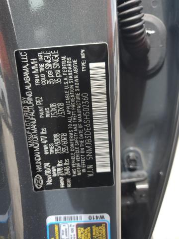 2025 HYUNDAI TUCSON SEL 5NMJB3DE6SH502360