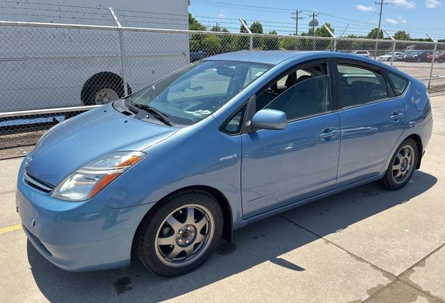 TOYOTA PRIUS 2009 blue hatchbac hybrid engine JTDKB20U497875376 photo #3