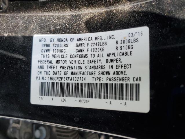 2015 HONDA ACCORD LX 1HGCR2F3XFA132784