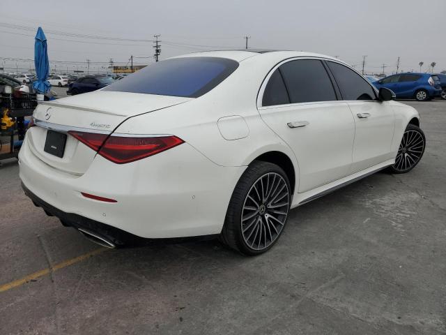 MERCEDES-BENZ S 580 4MAT 2022 white  gas W1K6G7GB5NA077542 photo #4