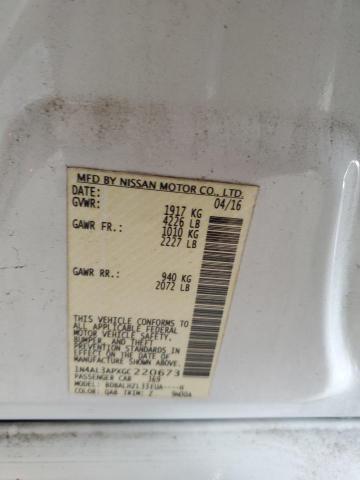 2016 NISSAN ALTIMA 2.5 - 1N4AL3APXGC220673