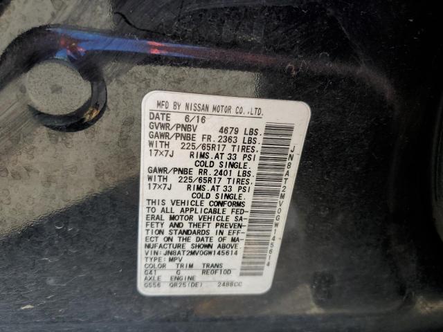 2016 NISSAN ROGUE S - JN8AT2MV0GW145614