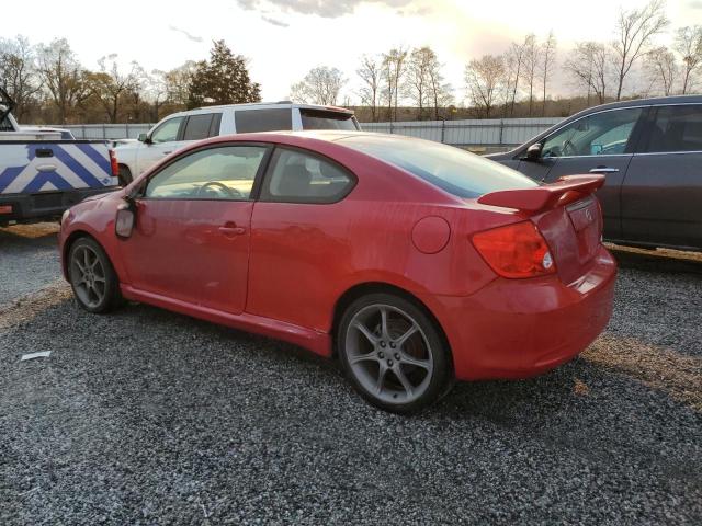TOYOTA SCION TC 2005 red hatchbac gas JTKDE177450049732 photo #3