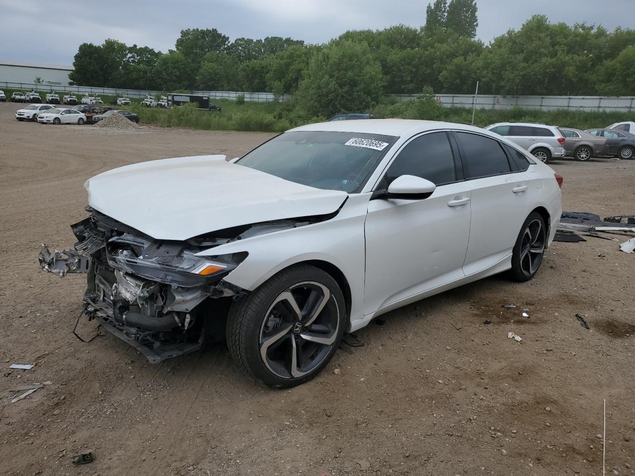 Lot #3211512589 2018 HONDA ACCORD SPO