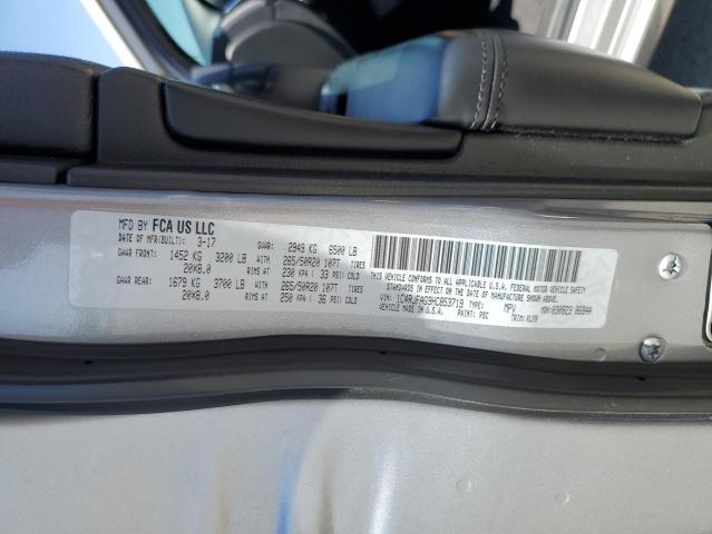 2017 JEEP GRAND CHER - 1C4RJFAG9HC853719