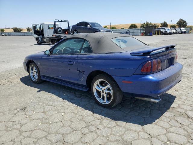FORD MUSTANG 1996 blue converti gas 1FALP444XTF207290 photo #3