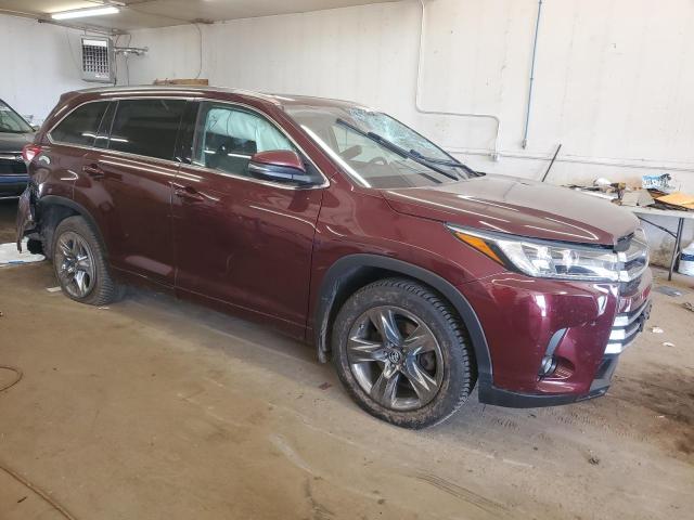Vin: 5tddzrfh5js834966, lot: 58785275, toyota highlander limited 20184