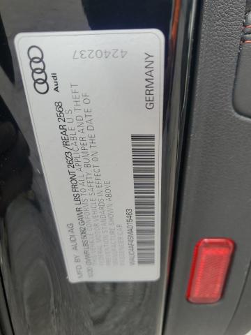 2021 AUDI S4 PRESTIG WAUC4AF45MA015463