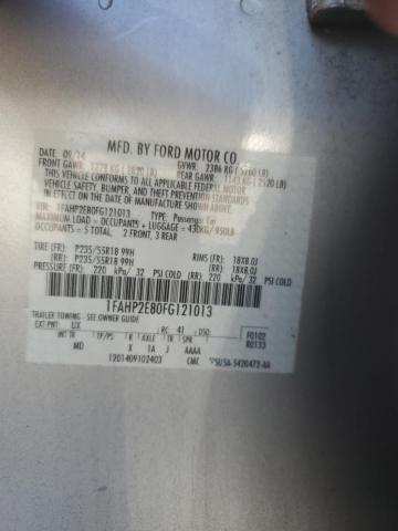2015 FORD TAURUS SEL - 1FAHP2E80FG121013