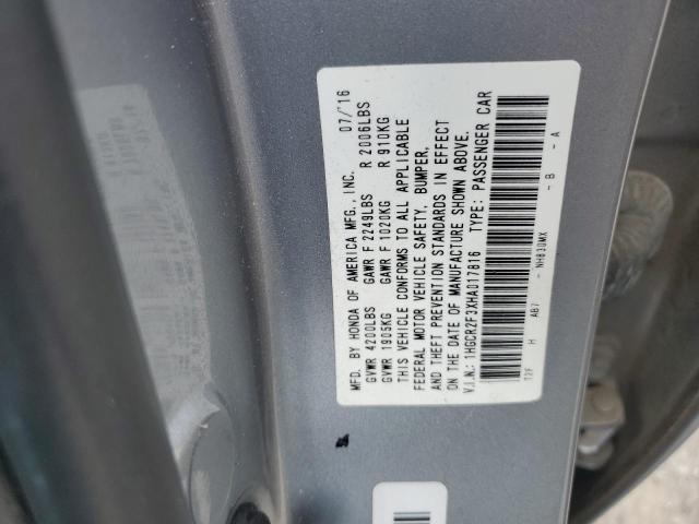 2017 HONDA ACCORD LX - 1HGCR2F3XHA017816