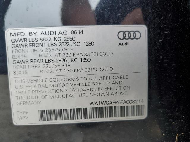 2015 AUDI Q5 PRESTIG WA1WGAFP6FA008214