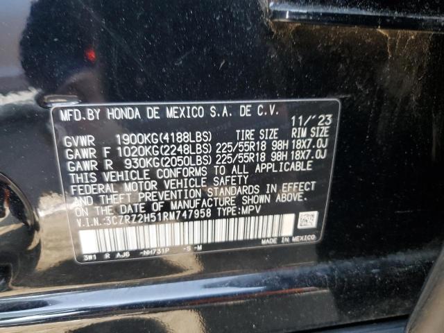 2024 HONDA HR-V SPORT 3CZRZ2H51RM747958