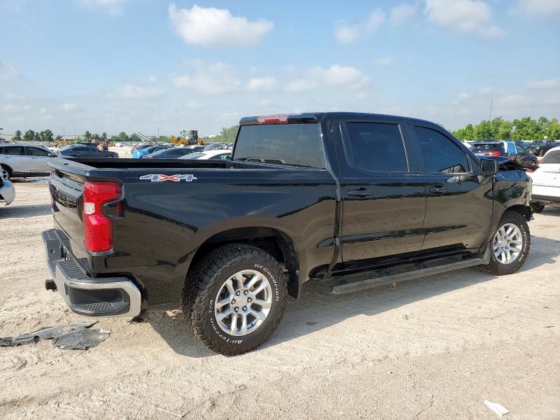 CHEVROLET SILVERADO 2022 black  gas 1GCUDDED0NZ524437 photo #4