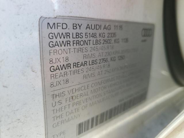 2016 AUDI A4 ALLROAD WA1UFAFL2GA013502