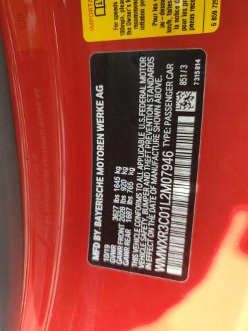 2020 MINI COOPER WMWXR3C01L2M07946