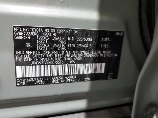 2022 TOYOTA RAV4 XLE P #3303970714