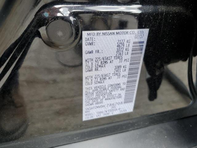 2017 NISSAN ROGUE SV - 5N1AT2MV0HC786708
