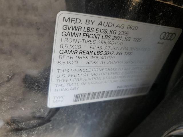 2020 AUDI Q3 PRESTIG WA1FECF32L1108448
