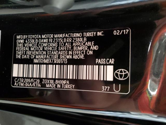 2018 TOYOTA C-HR XLE - NMTKHMBX7JR001713