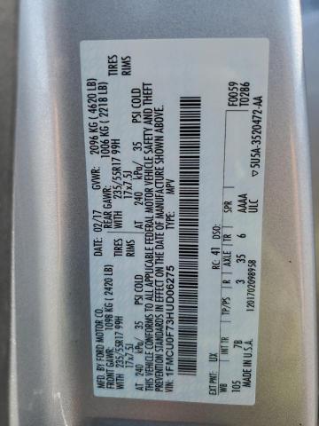 2017 FORD ESCAPE S 1FMCU0F73HUD06275
