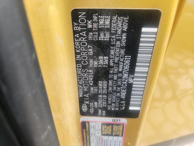 2021 KIA SELTOS SX - KNDETCA23M7060611