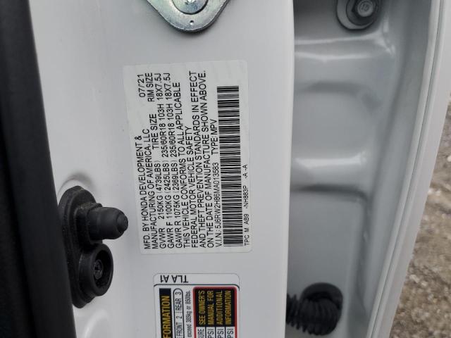 2021 HONDA CR-V EXL - 5J6RW2H86MA013583