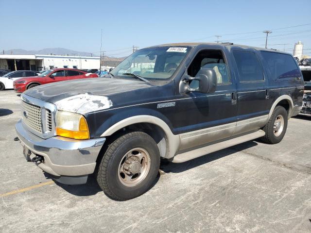 FORD EXCURSION 2000 black  gas 1FMNU42S7YED53975 photo #1