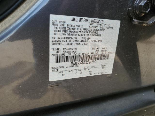 2020 FORD ECOSPORT S - MAJ6S3GL8LC384785
