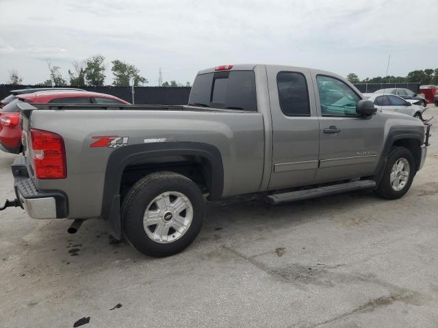 CHEVROLET SILVERADO 2012 gray 4dr ext flexible fuel 1GCRKSE70CZ222248 photo #4