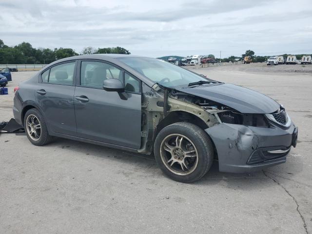 Vin: 2hgfb2f56dh572535, lot: 61265725, honda civic lx 20134