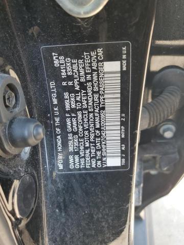 2018 HONDA CIVIC SPOR - SHHFK7G42JU200952