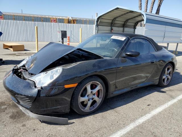 PORSCHE 911 CARRER 2004 black  gas WP0CA29944S653593 photo #1