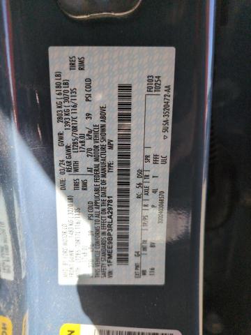 2024 FORD BRONCO BAD 1FMEE9BP3RLA29781