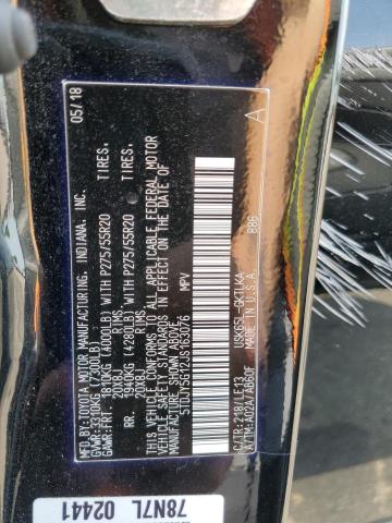 2018 TOYOTA SEQUOIA LI - 5TDJY5G12JS163076
