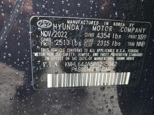2023 HYUNDAI SONATA SEL KMHL64JA5PA295042