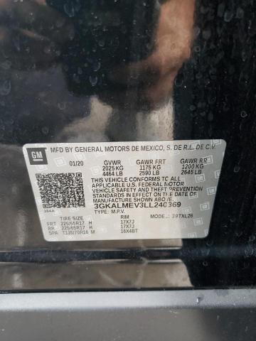 2020 GMC TERRAIN SL - 3GKALMEV3LL240369