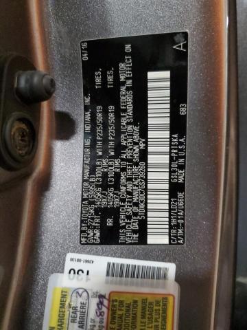 2016 TOYOTA SIENNA SE 5TDXK3DC7GS739260