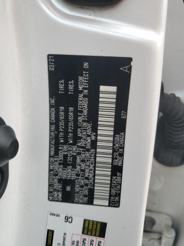 2021 LEXUS RX 350 BAS 2T2AZMDA3MC284428