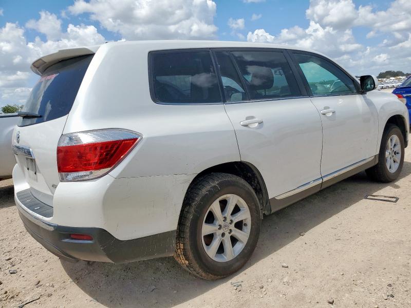 Vin: 5tdbk3eh1ds212010, lot: 61476265, toyota highlander base 20133