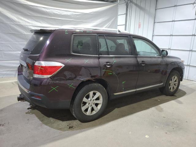 Vin: 5tdbk3eh4ds201695, lot: 59370975, toyota highlander base 20133