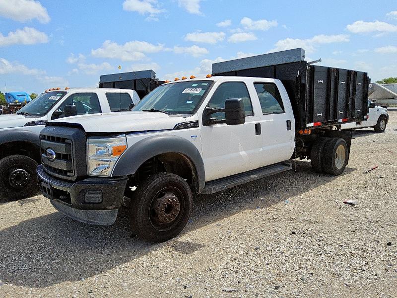 FORD F450 SUPER 2016 white  gas 1FD9W4GY9GEB35740 photo #1