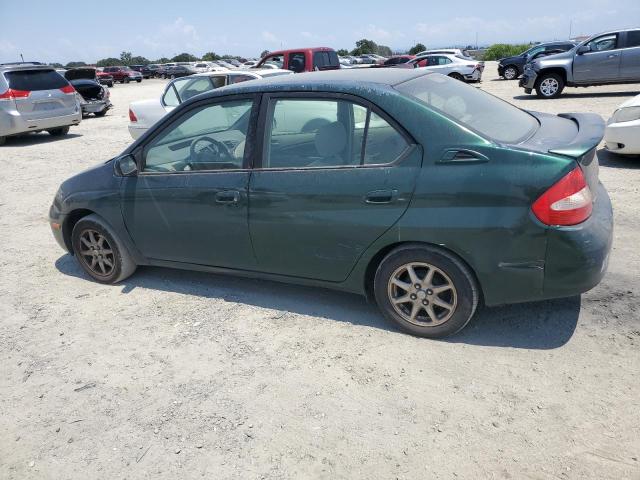 TOYOTA PRIUS 2001 green sedan 4d hybrid engine JT2BK12U010020249 photo #3