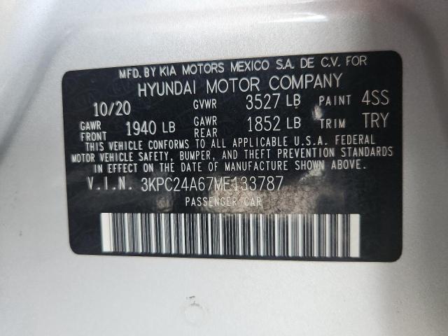 2021 HYUNDAI ACCENT SE - 3KPC24A67ME133787