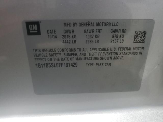 2015 CHEVROLET MALIBU LS - 1G11B5SL0FF197429