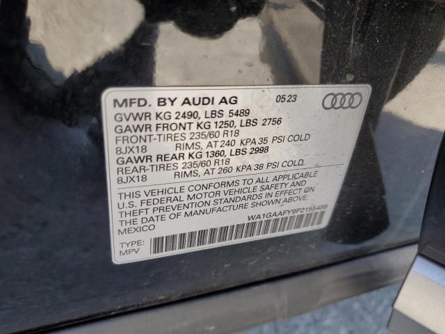 2023 AUDI Q5 PREMIUM WA1GAAFY9P2155489